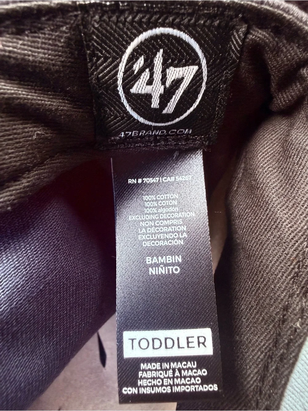 ‘47 New York Yankees Black MVP Toddler Cap #NY #Yankees
